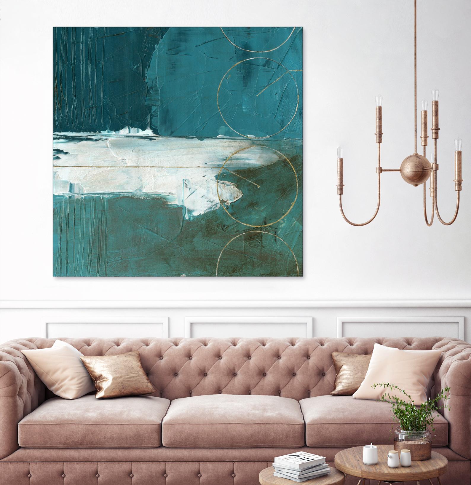 Seabound II by June Erica Vess on GIANT ART - blue abstract