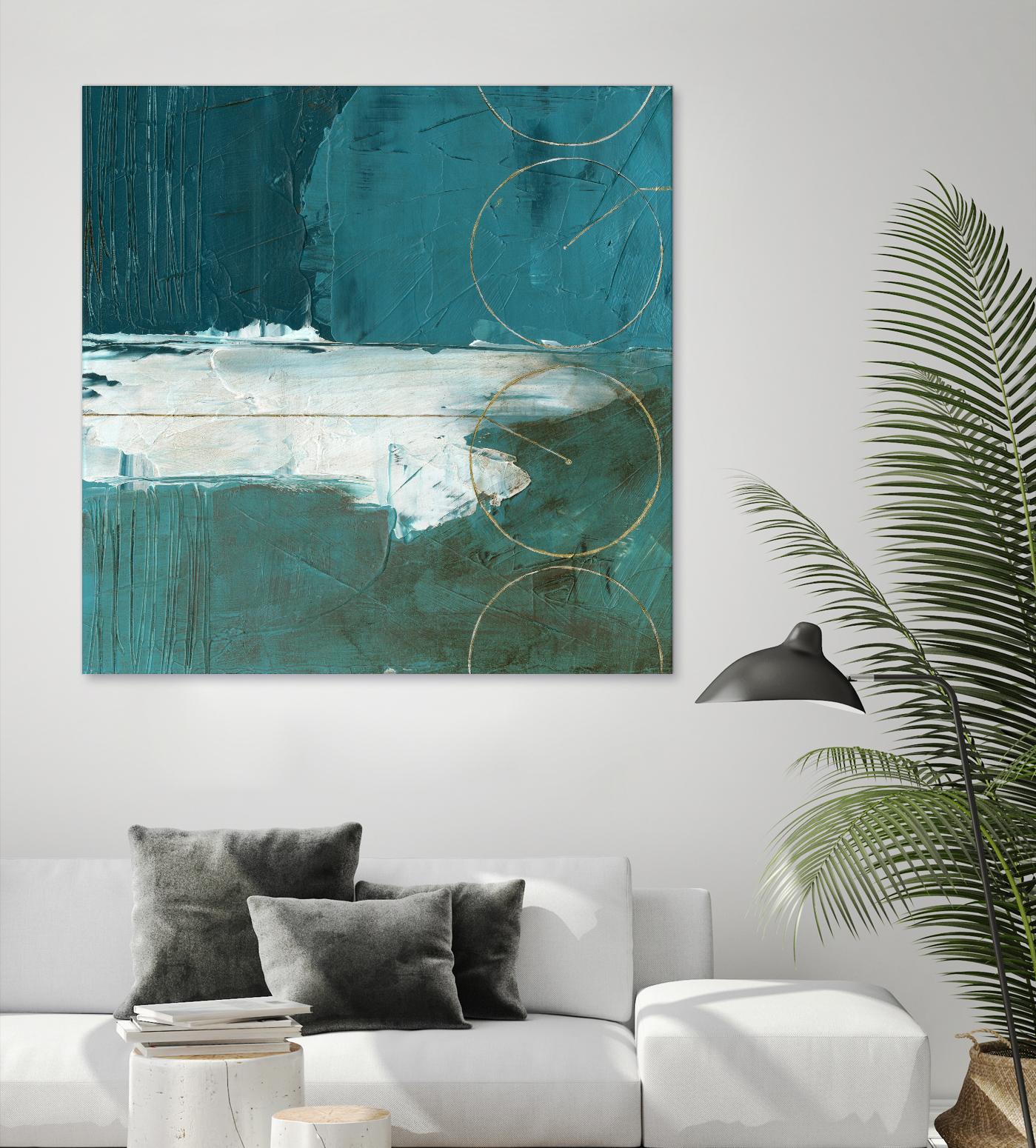 Seabound II by June Erica Vess on GIANT ART - blue abstract