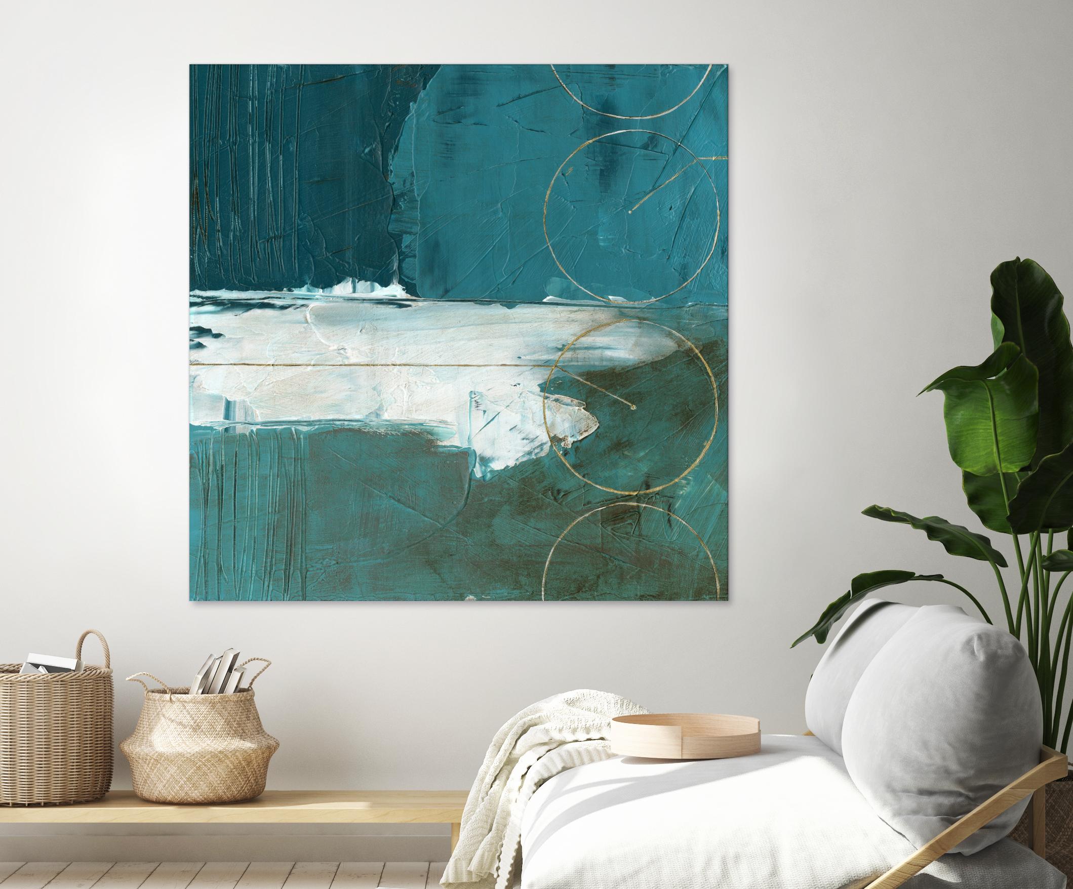 Seabound II by June Erica Vess on GIANT ART - blue abstract