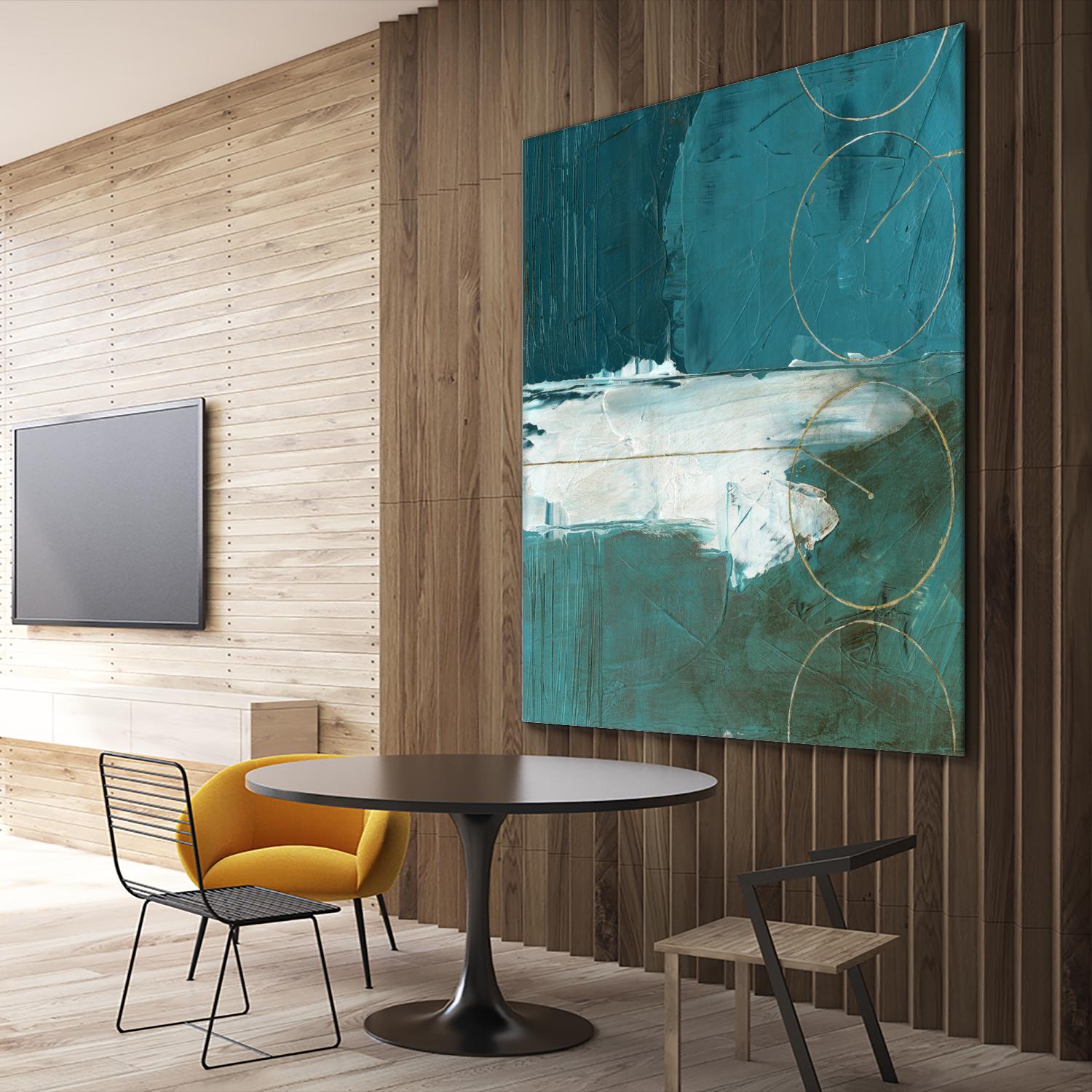 Seabound II by June Erica Vess on GIANT ART - blue abstract