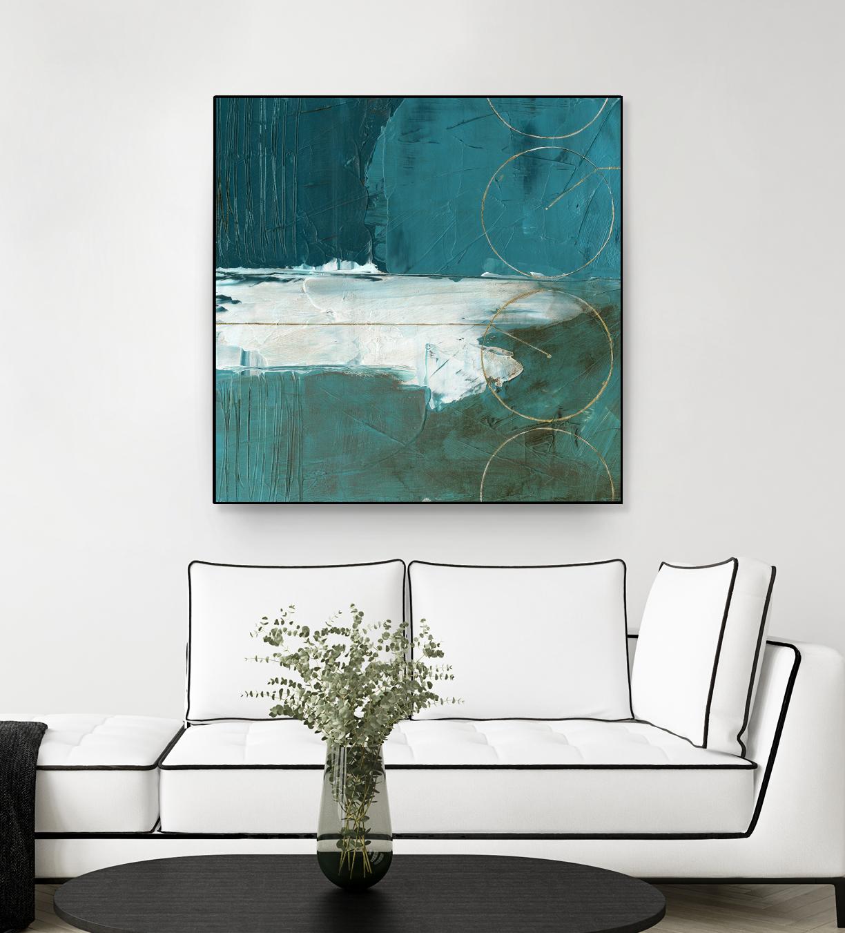 Seabound II by June Erica Vess on GIANT ART - blue abstract