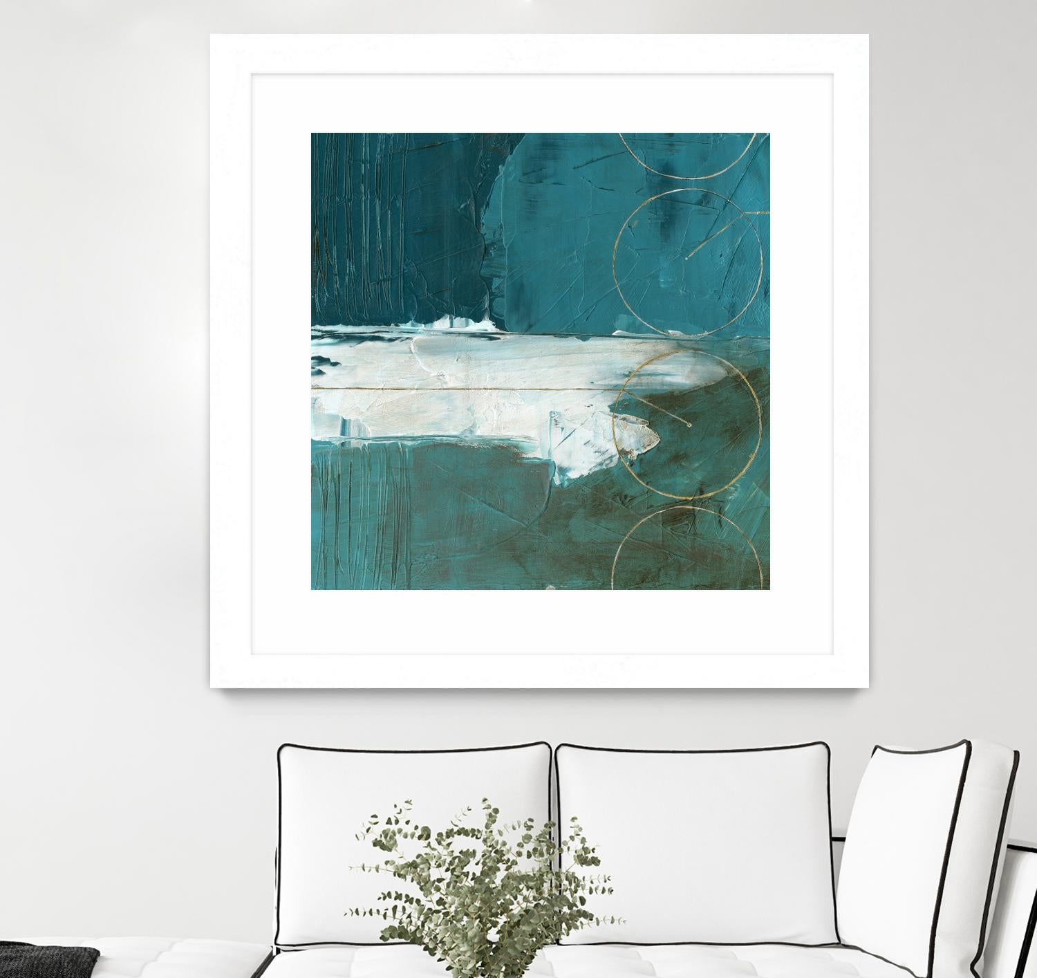 Seabound II by June Erica Vess on GIANT ART - blue abstract