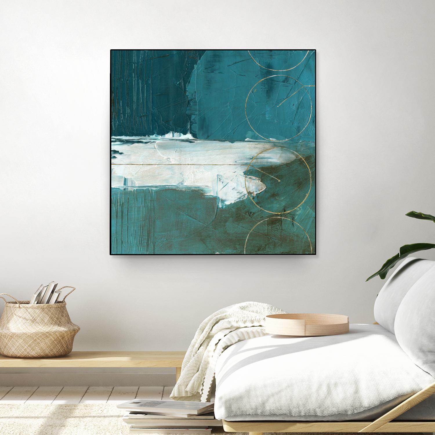 Seabound II by June Erica Vess on GIANT ART - blue abstract