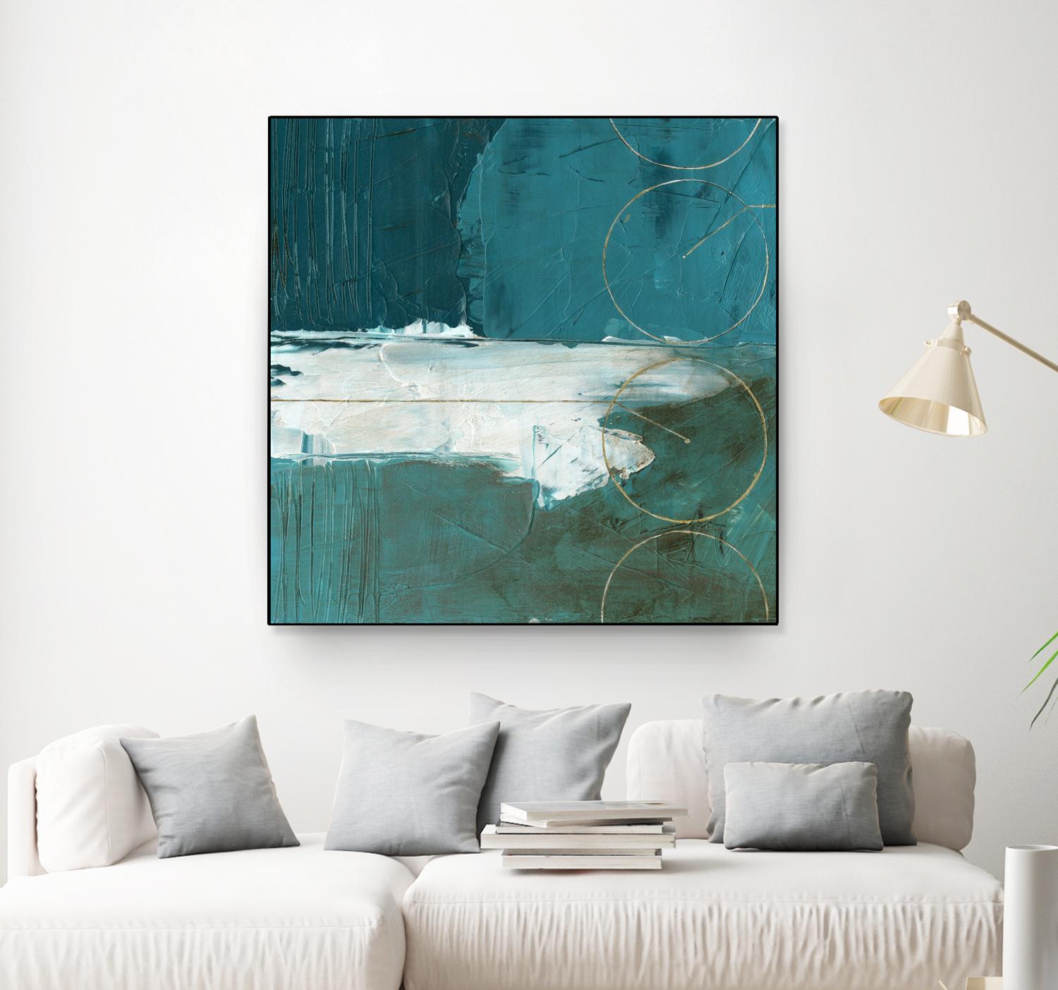 Seabound II by June Erica Vess on GIANT ART - blue abstract