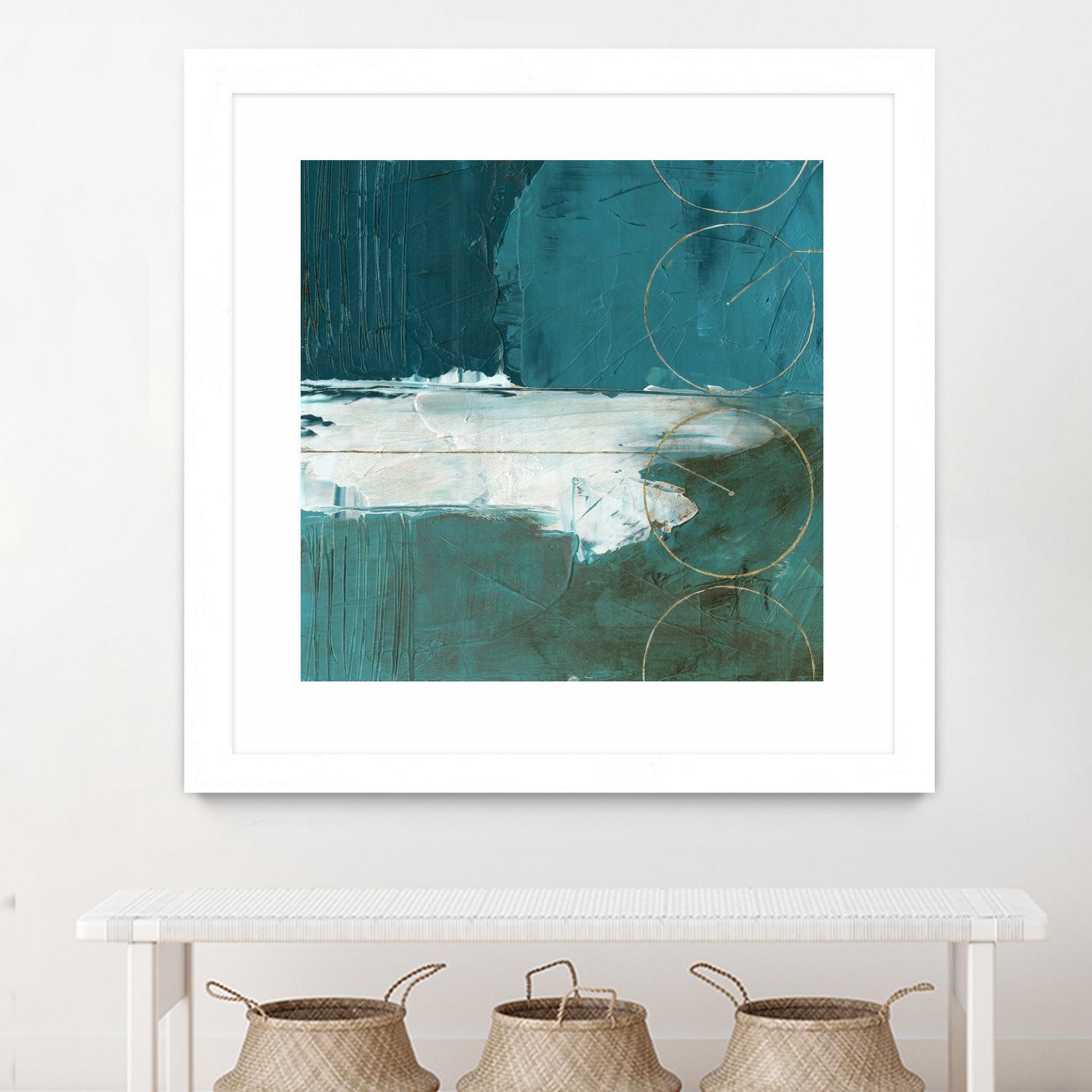 Seabound II by June Erica Vess on GIANT ART - blue abstract