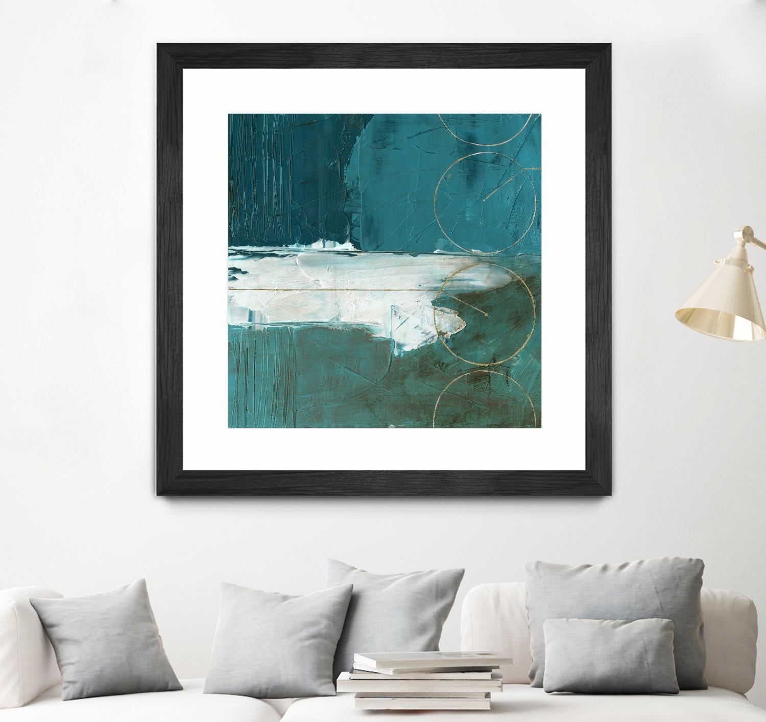 Seabound II by June Erica Vess on GIANT ART - blue abstract