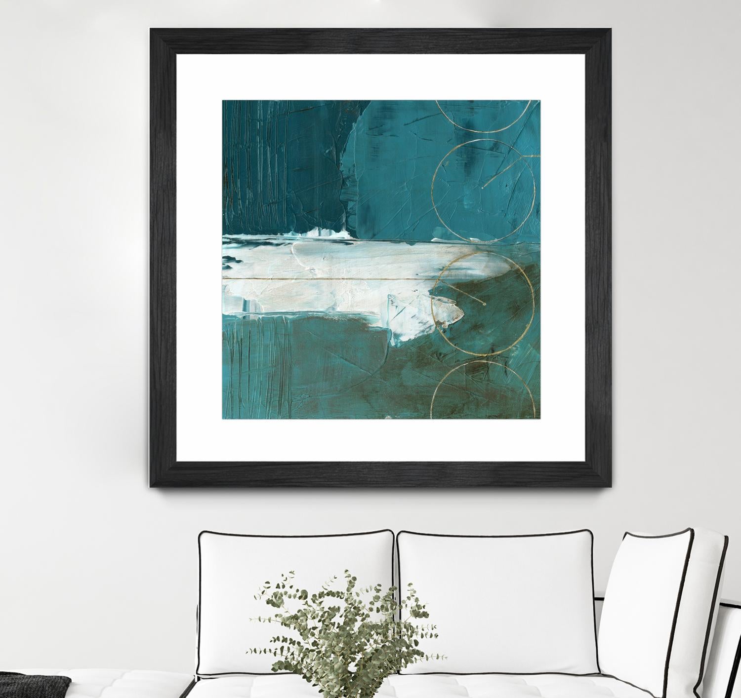 Seabound II by June Erica Vess on GIANT ART - blue abstract