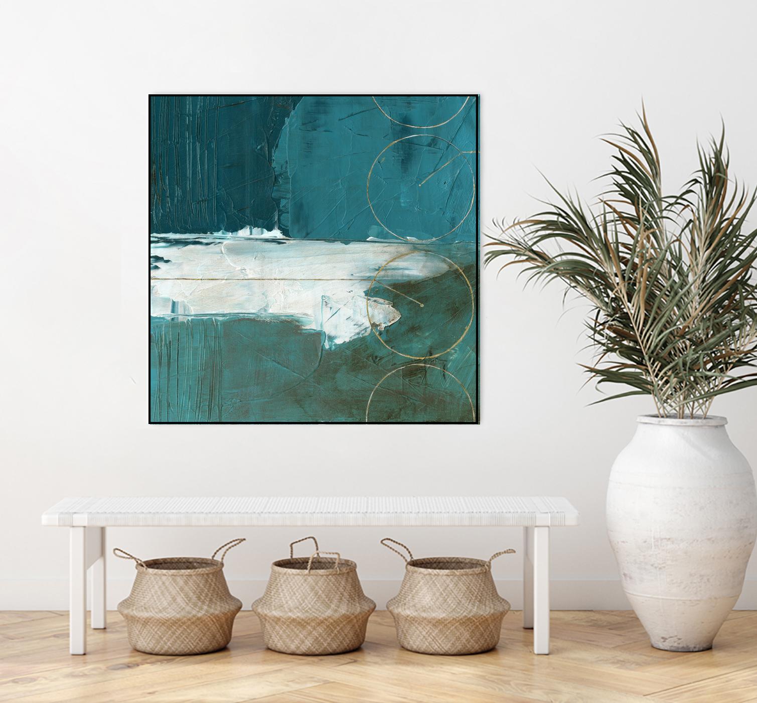 Seabound II by June Erica Vess on GIANT ART - blue abstract