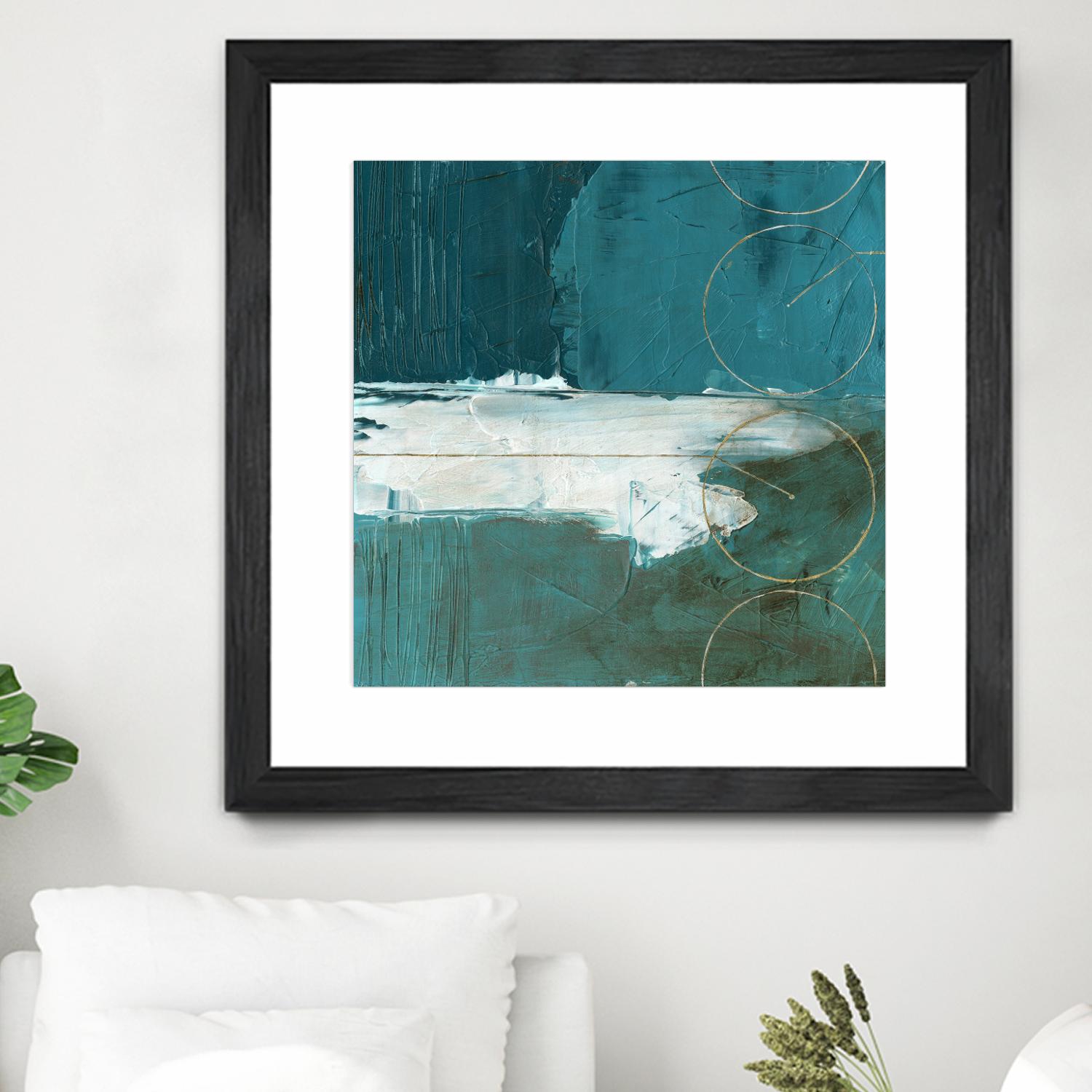 Seabound II by June Erica Vess on GIANT ART - blue abstract