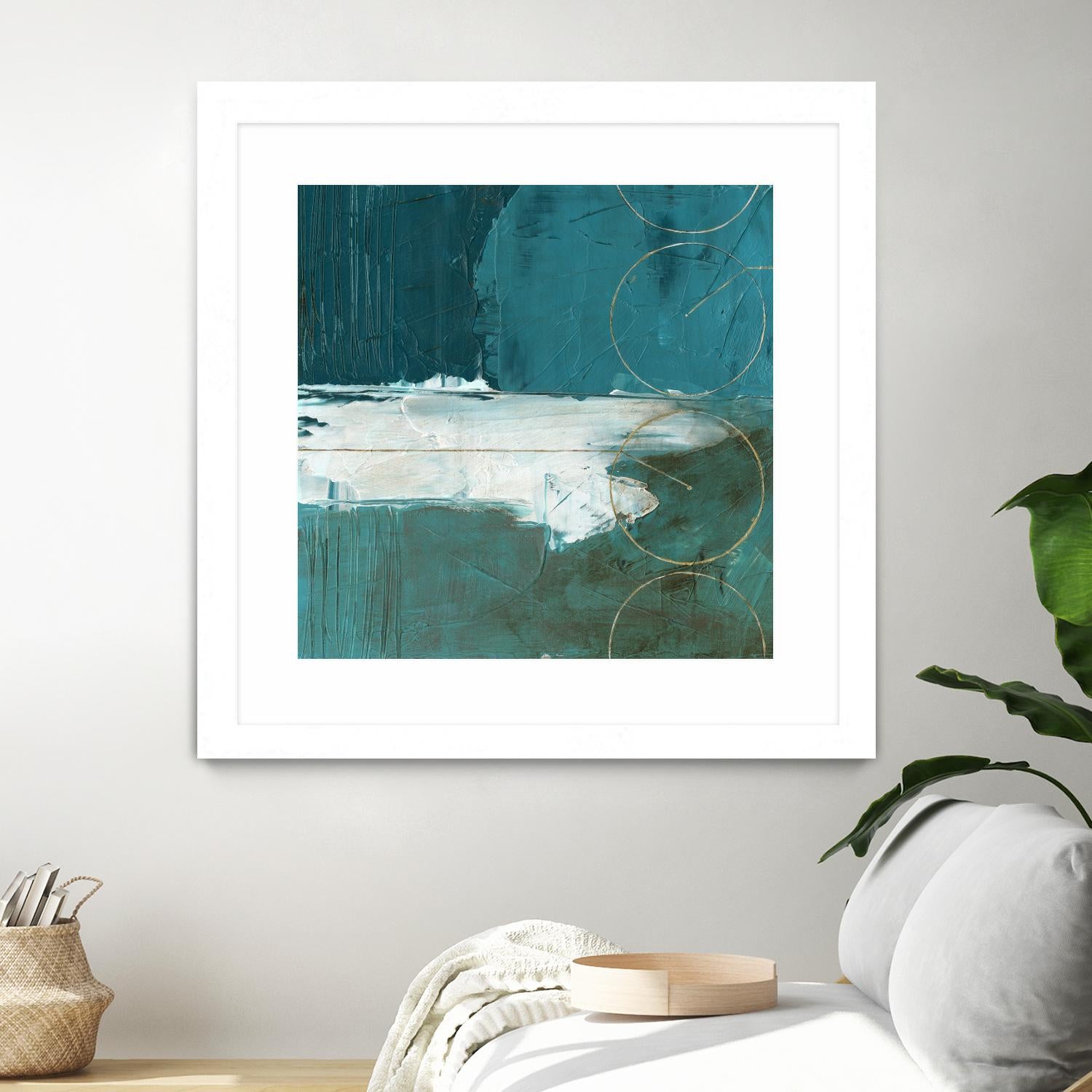 Seabound II by June Erica Vess on GIANT ART - blue abstract