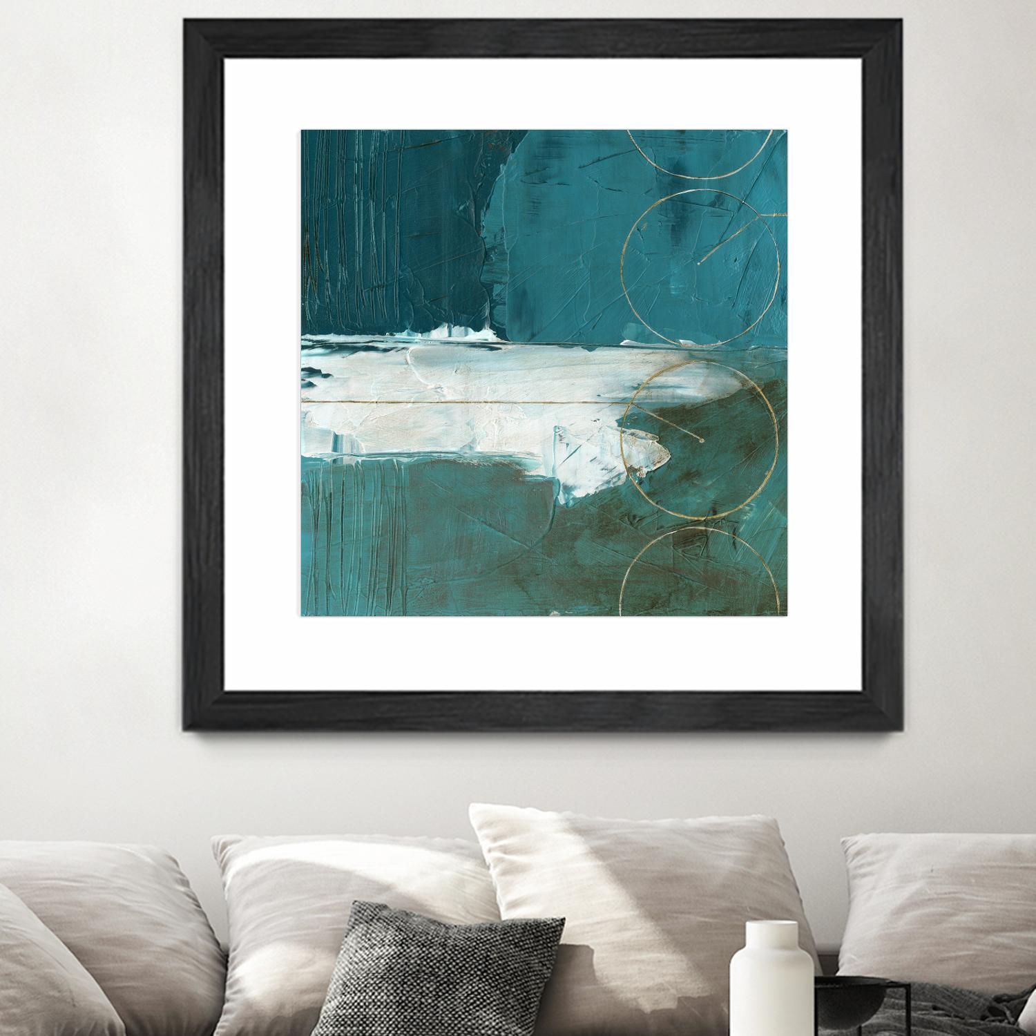 Seabound II by June Erica Vess on GIANT ART - blue abstract