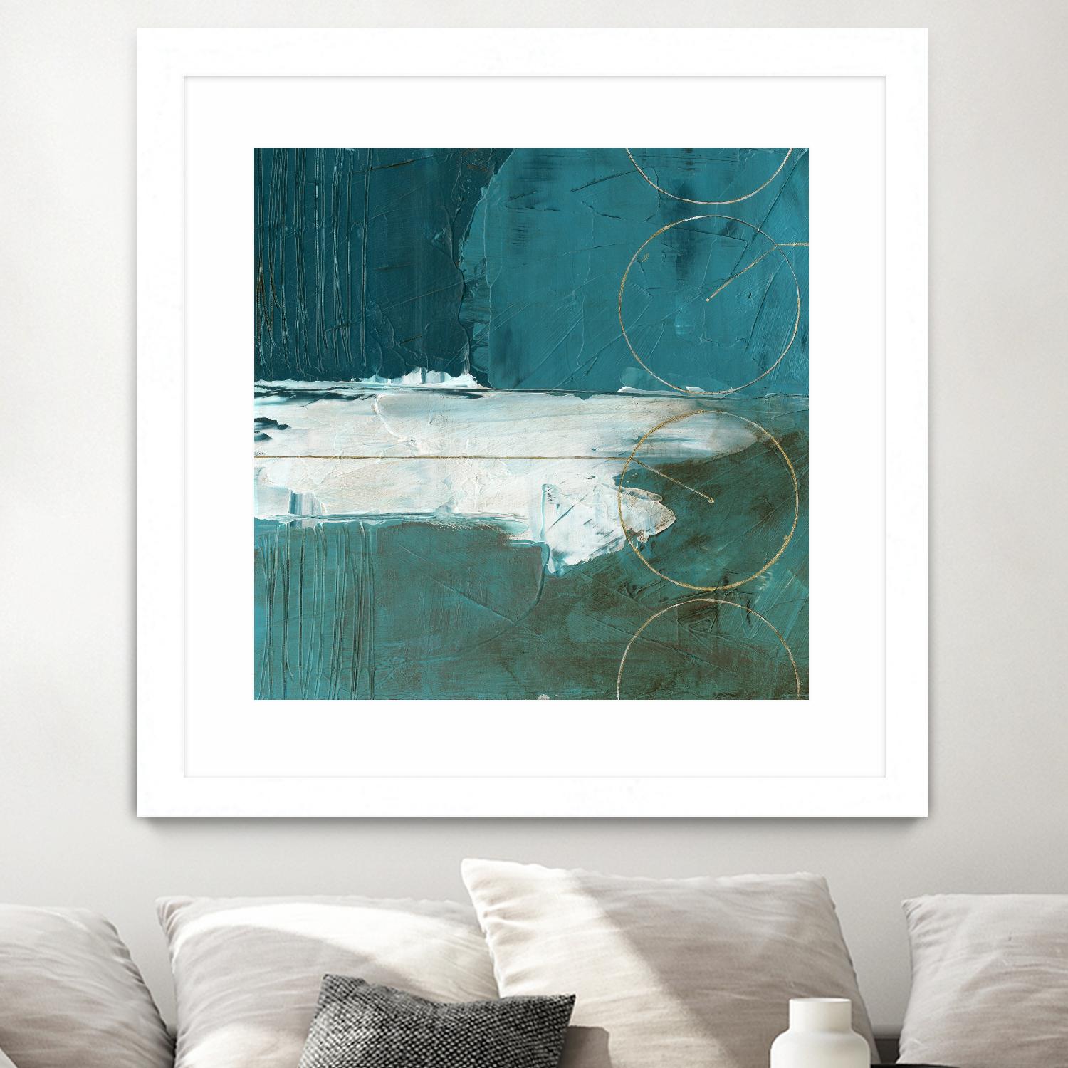 Seabound II by June Erica Vess on GIANT ART - blue abstract