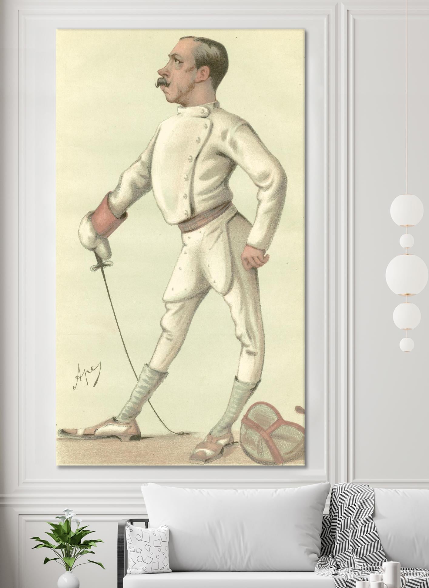 Vanity Fair Fencing by Spy on GIANT ART - leisure