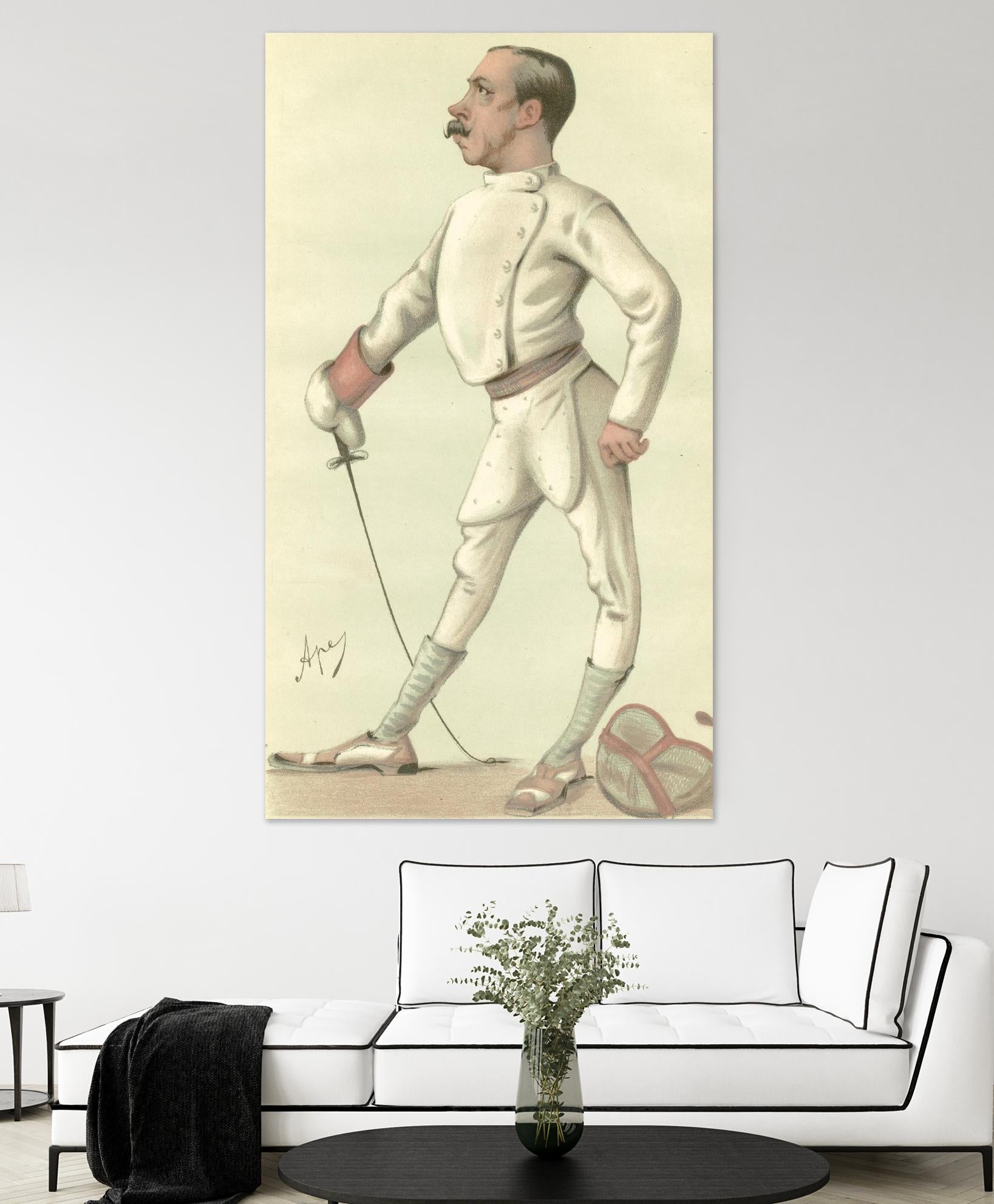 Vanity Fair Fencing by Spy on GIANT ART - leisure