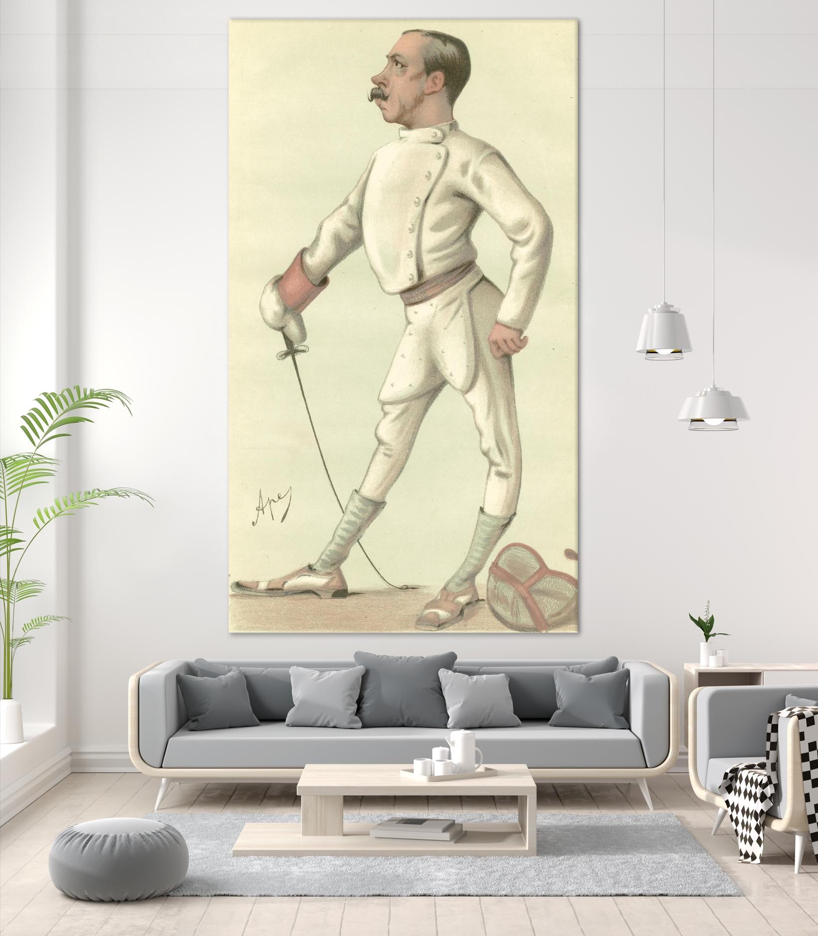 Vanity Fair Fencing by Spy on GIANT ART - leisure