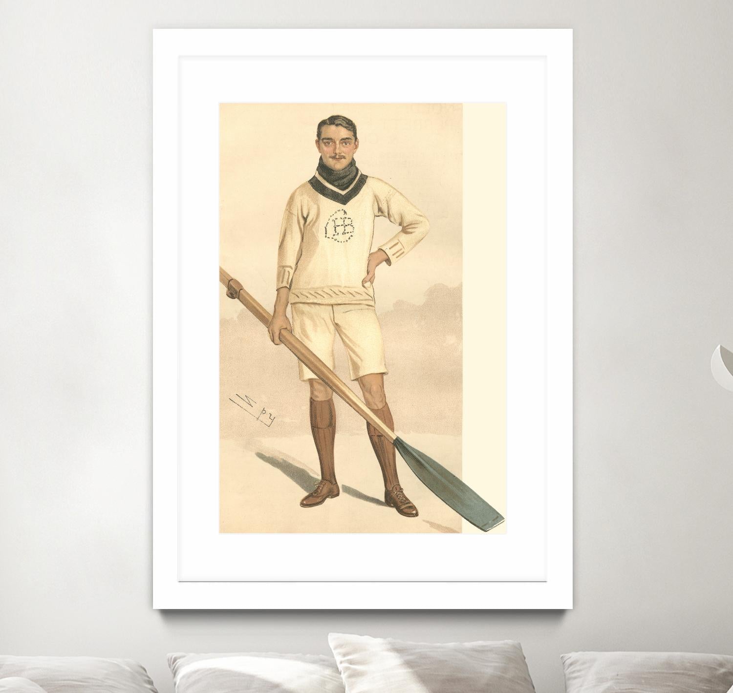 Vanity Fair Rowing by Spy on GIANT ART - leisure