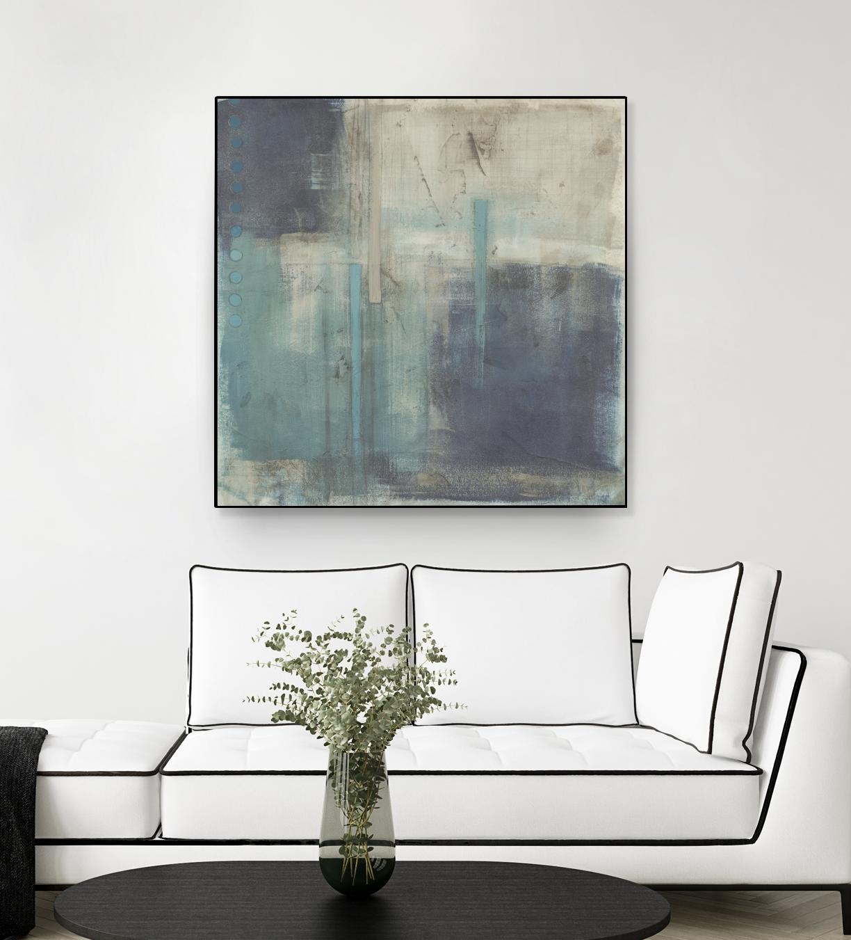 Crossfade I by June Erica Vess on GIANT ART - blue abstract