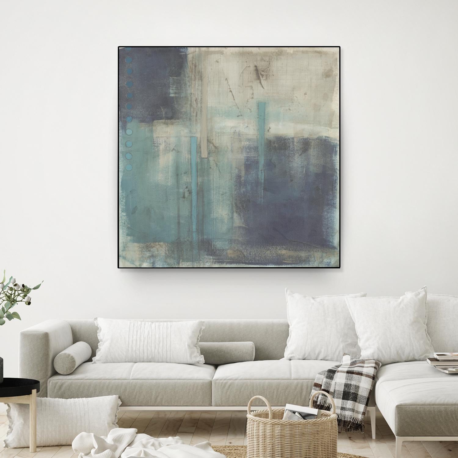 Crossfade I by June Erica Vess on GIANT ART - blue abstract