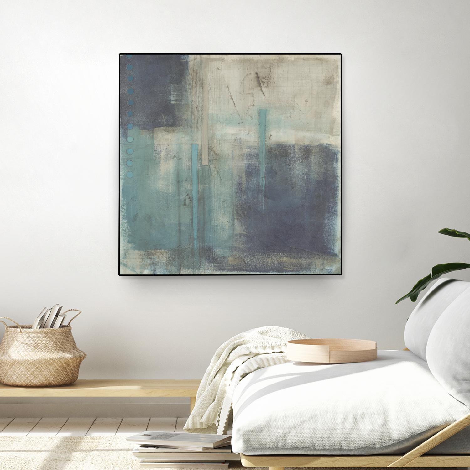 Crossfade I by June Erica Vess on GIANT ART - blue abstract