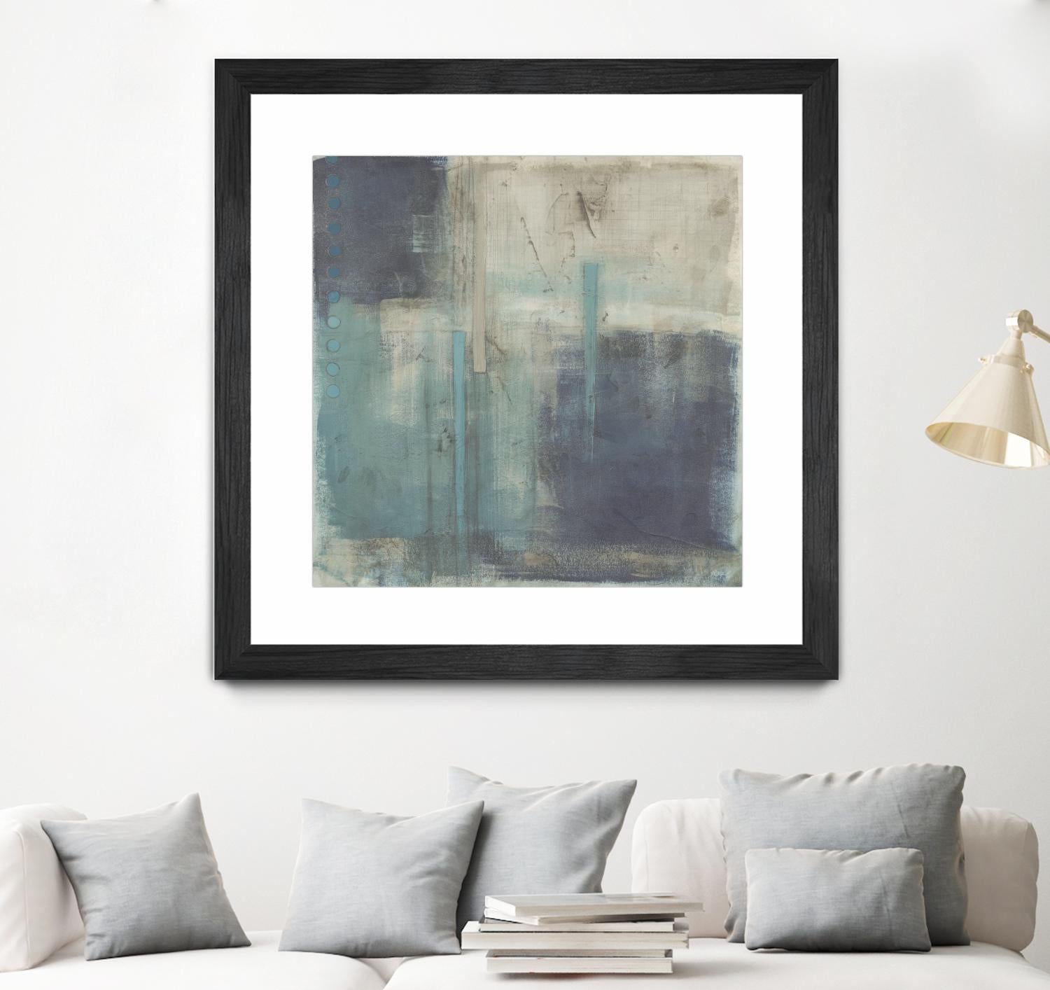 Crossfade I by June Erica Vess on GIANT ART - blue abstract