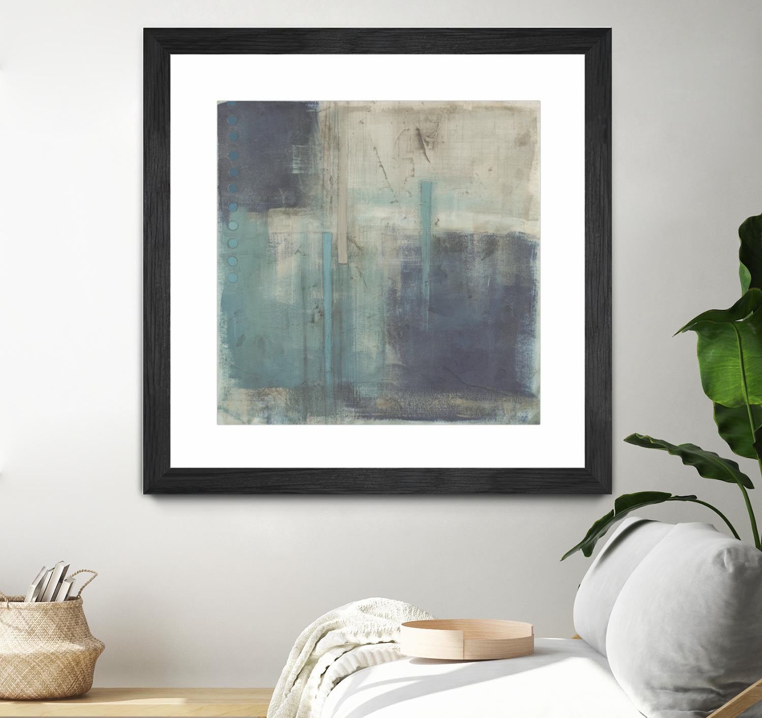 Crossfade I by June Erica Vess on GIANT ART - blue abstract