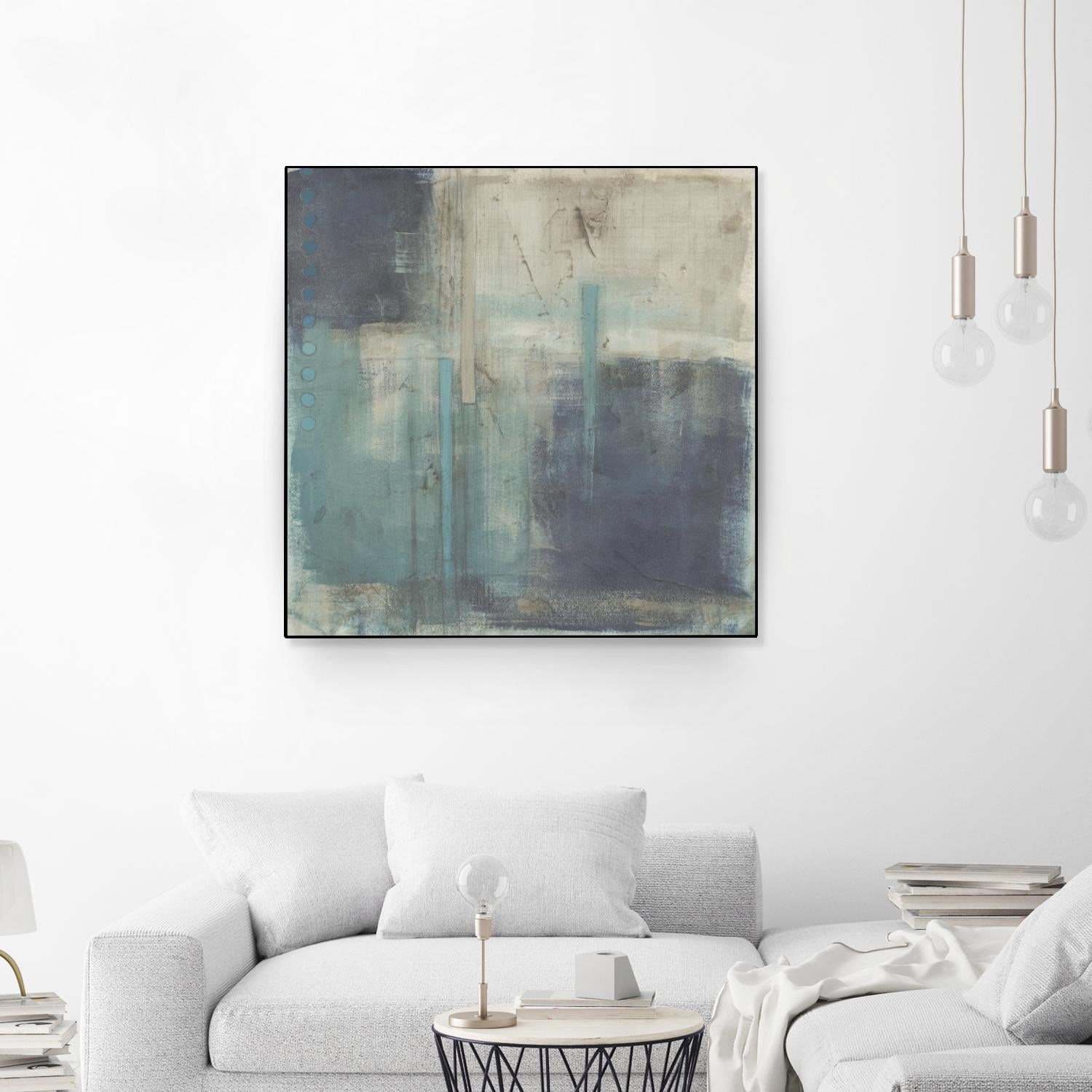 Crossfade I by June Erica Vess on GIANT ART - blue abstract