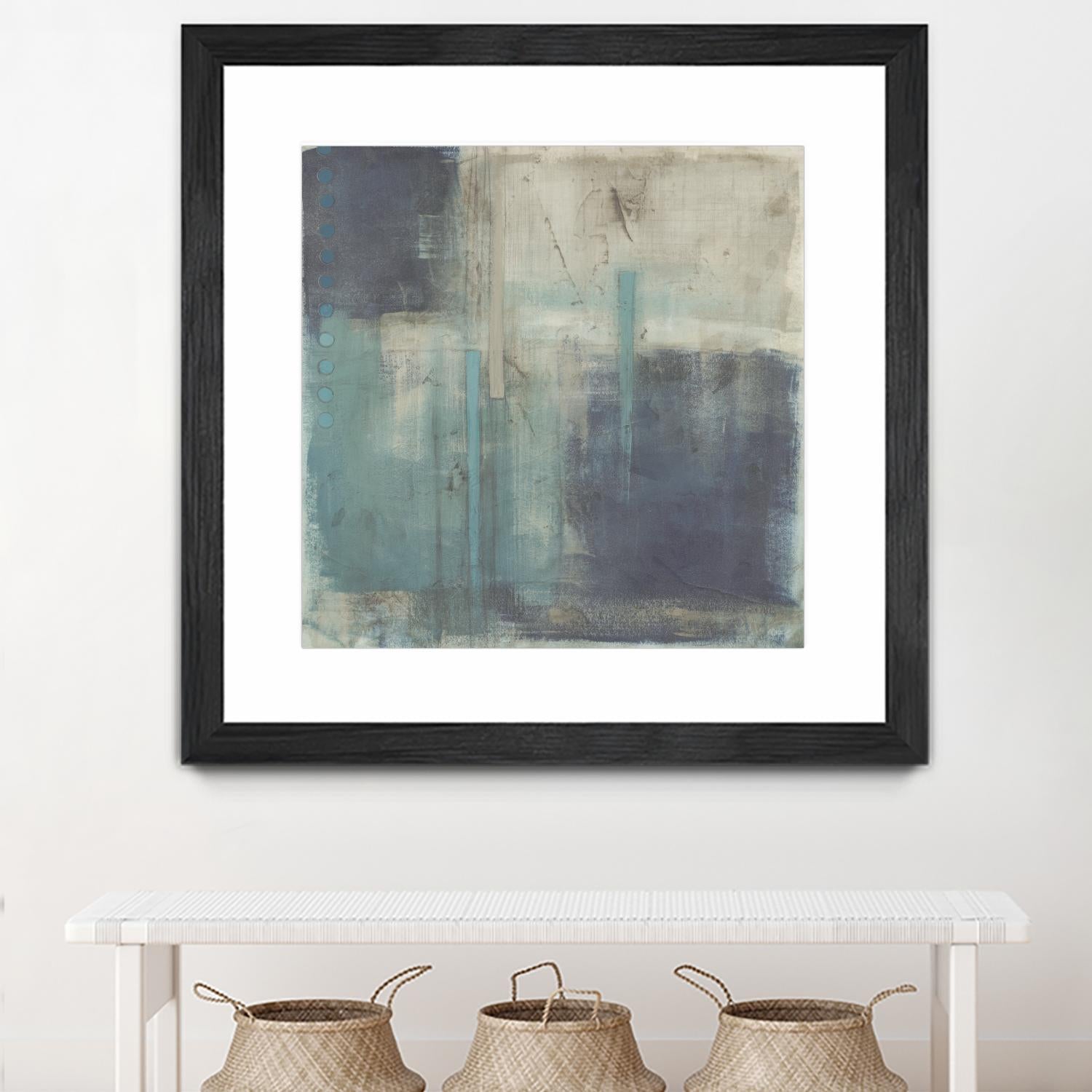 Crossfade I by June Erica Vess on GIANT ART - blue abstract