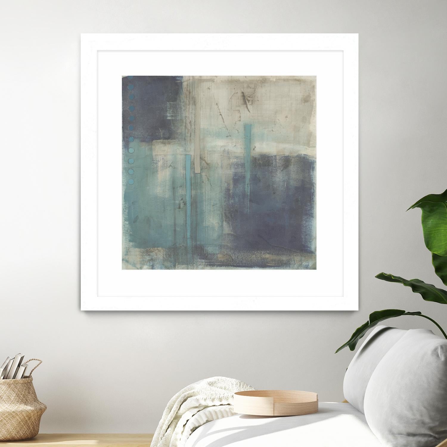 Crossfade I by June Erica Vess on GIANT ART - blue abstract