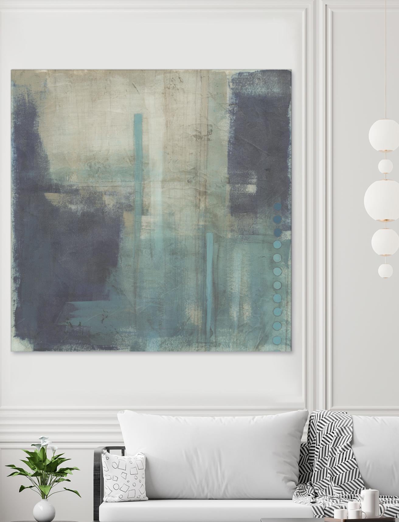 Crossfade II by June Erica Vess on GIANT ART - blue abstract