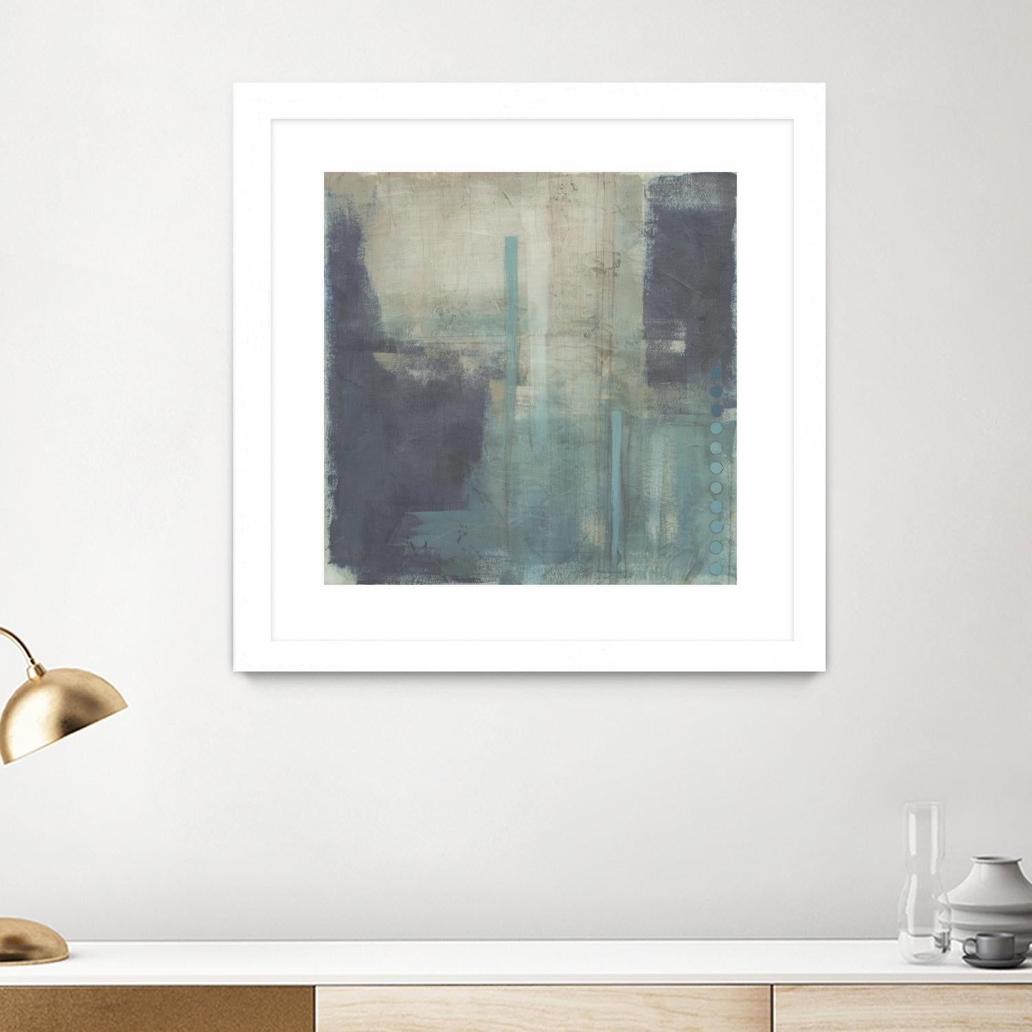 Crossfade II by June Erica Vess on GIANT ART - blue abstract