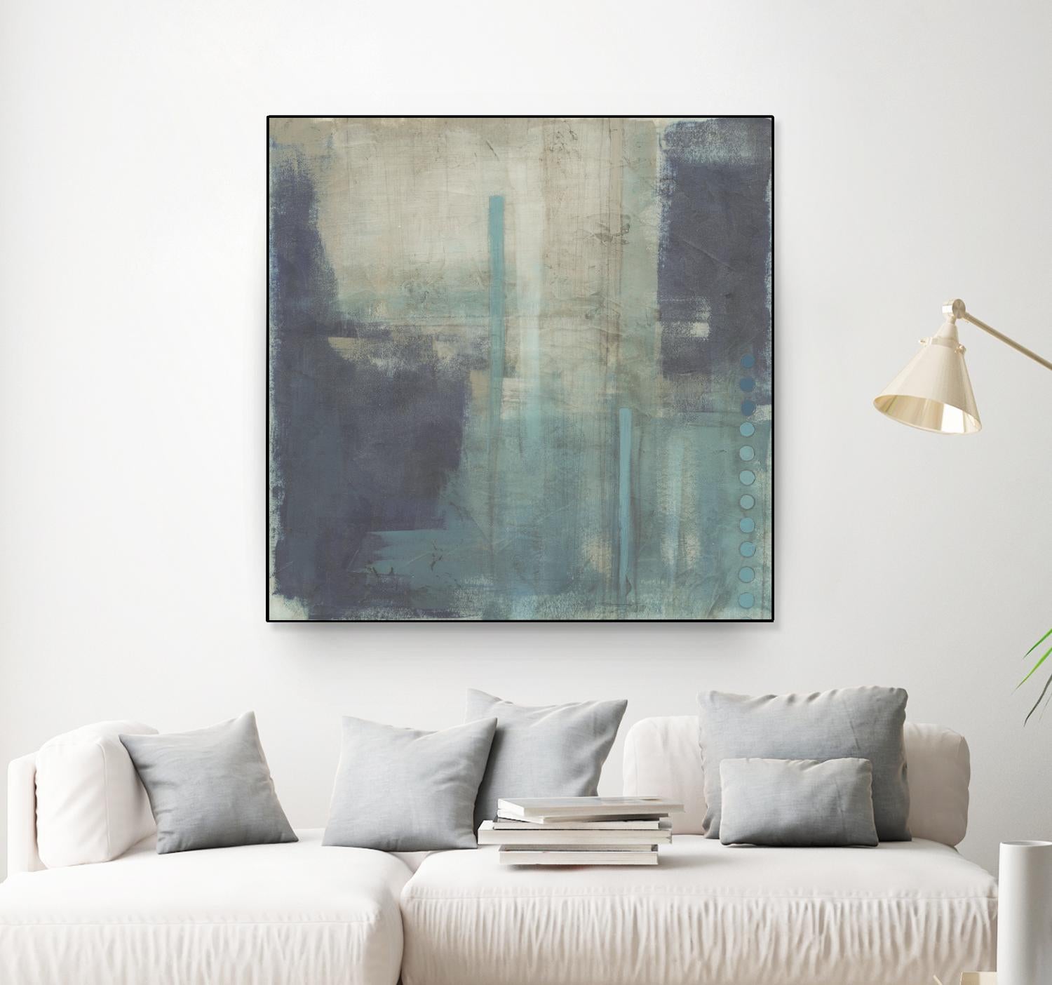 Crossfade II by June Erica Vess on GIANT ART - blue abstract