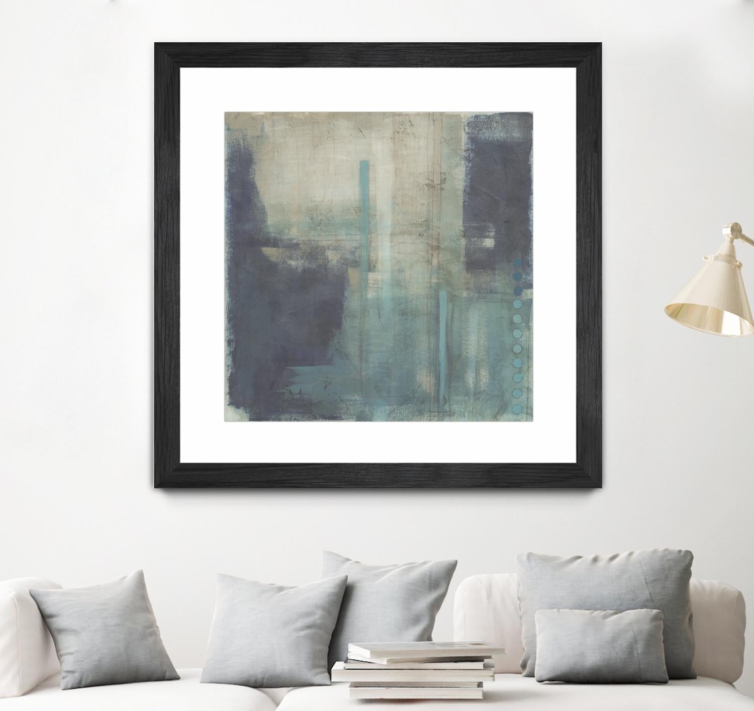 Crossfade II by June Erica Vess on GIANT ART - blue abstract