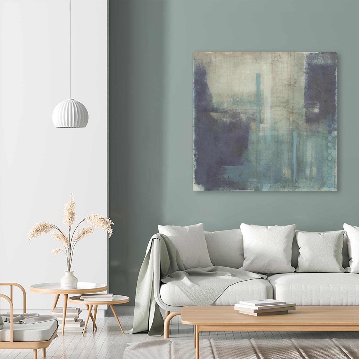 Crossfade II by June Erica Vess on GIANT ART - blue abstract