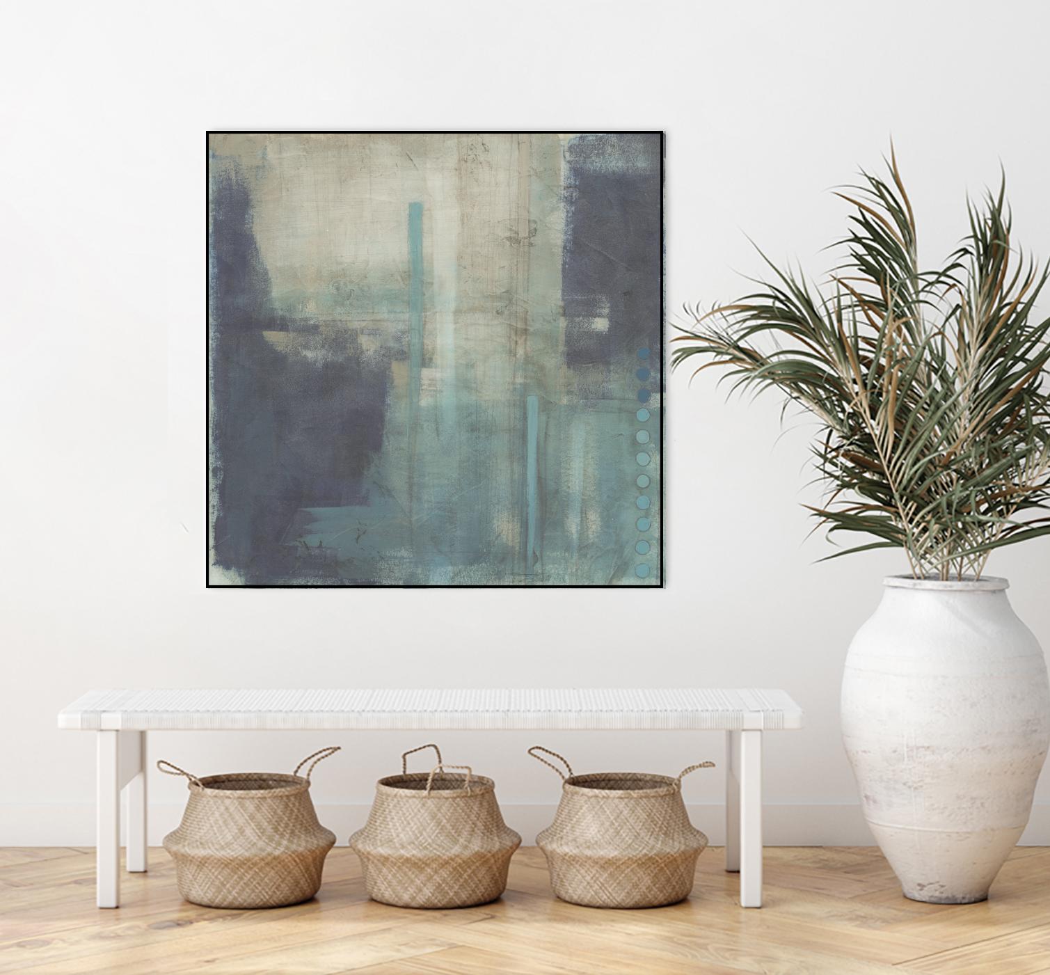 Crossfade II by June Erica Vess on GIANT ART - blue abstract