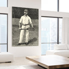 Harpers Weekly Tennis II by Unknown on GIANT ART - black leisure