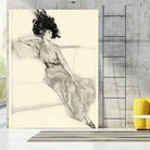 Feather Hat I by Vision Studio on GIANT ART - black fashion