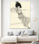 Feather Hat I by Vision Studio on GIANT ART - black fashion