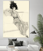 Feather Hat I by Vision Studio on GIANT ART - black fashion