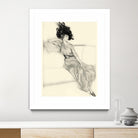 Feather Hat I by Vision Studio on GIANT ART - black fashion