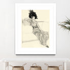 Feather Hat I by Vision Studio on GIANT ART - black fashion