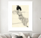 Feather Hat I by Vision Studio on GIANT ART - black fashion