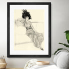 Feather Hat I by Vision Studio on GIANT ART - black fashion