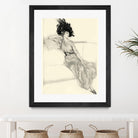 Feather Hat I by Vision Studio on GIANT ART - black fashion