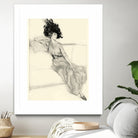 Feather Hat I by Vision Studio on GIANT ART - black fashion