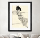 Feather Hat I by Vision Studio on GIANT ART - black fashion