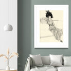 Feather Hat I by Vision Studio on GIANT ART - black fashion