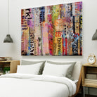 Metro Mix 21 III by Erin Ashley on GIANT ART - pink abstract