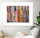 Metro Mix 21 III by Erin Ashley on GIANT ART - pink abstract