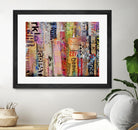 Metro Mix 21 III by Erin Ashley on GIANT ART - pink abstract