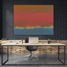 Harbor Light IV by Sharon Gordon on GIANT ART - red abstract